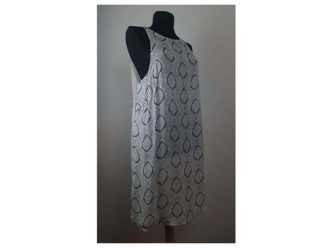 Autre Marque Vestido de seda Ellelauri New York Multicolor - vista 3