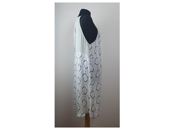 Autre Marque Vestido de seda Ellelauri New York Multicolor - vista 4