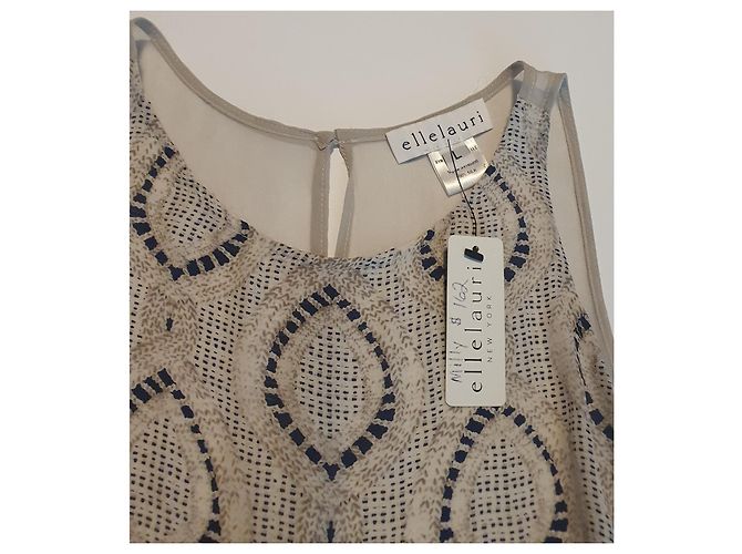 Autre Marque Vestido de seda Ellelauri New York Multicolor - vista 7
