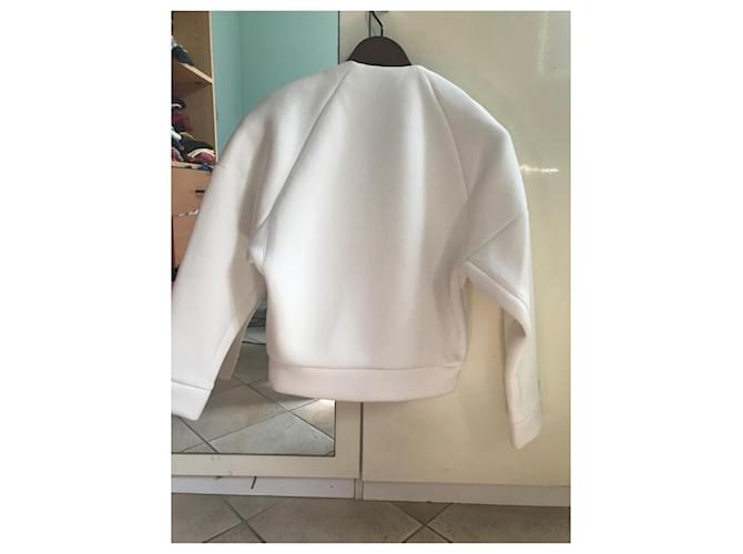 3.1 Phillip Lim Strickjacke Weiß - Ansicht 5