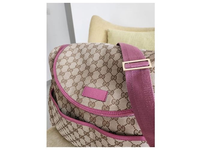 Gucci Wickeltasche Braun - Ansicht 3