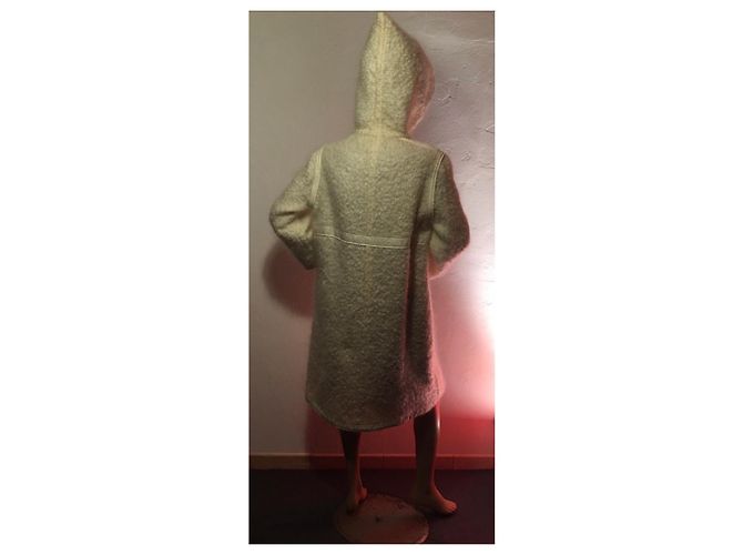 Courreges Courrèges Dufflecoat aus Mohair und Wolle - Ansicht 2