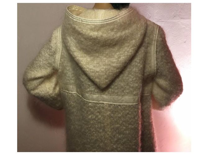 Courreges Courrèges Dufflecoat aus Mohair und Wolle - Ansicht 3