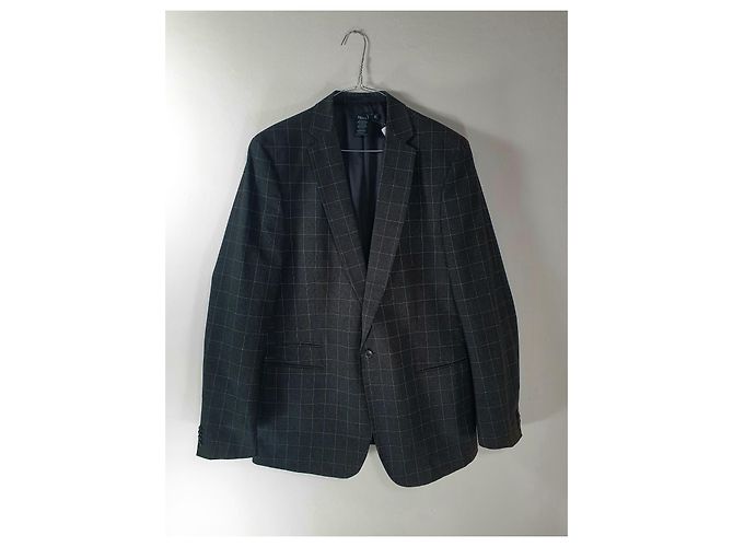 Filippa K Gingham Karo Blazer Grau - Ansicht 3