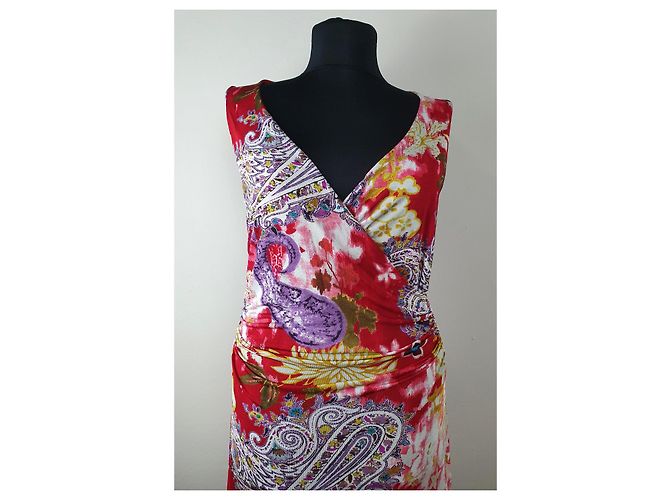 Vestido Etro Multicor de Viscose e Elastano - vista 2