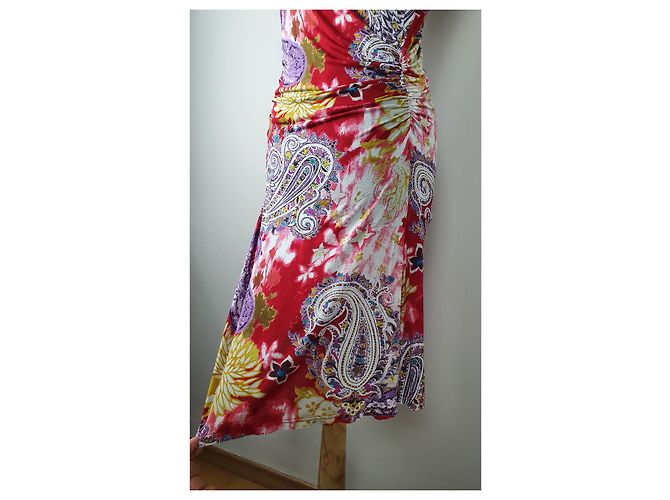 Vestido Etro Multicor de Viscose e Elastano - vista 3