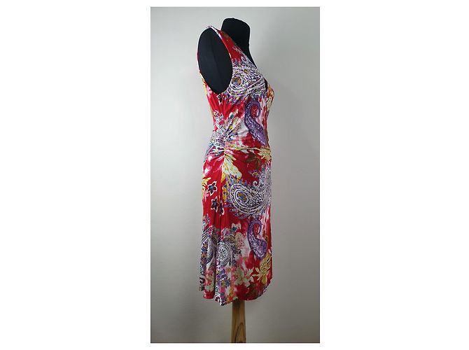 Vestido Etro Multicor de Viscose e Elastano - vista 5