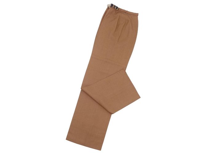 Hermès Hermes Seidenhose Braun - Ansicht 4