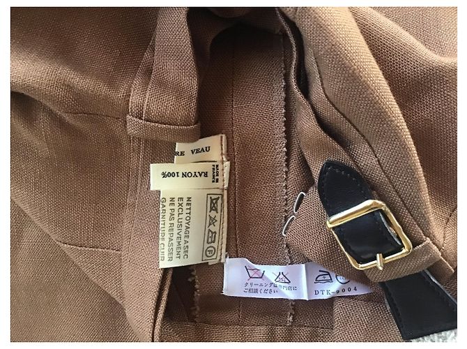 Hermès Hermes Seidenhose Braun - Ansicht 5