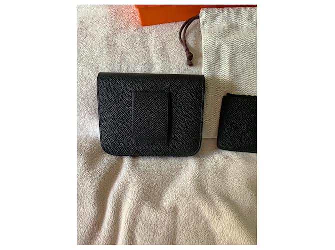 Hermès Compacto delgado Constance Negro - vista 3