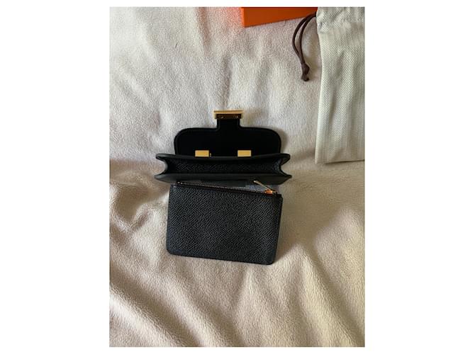 Hermès Compacto delgado Constance Negro - vista 5