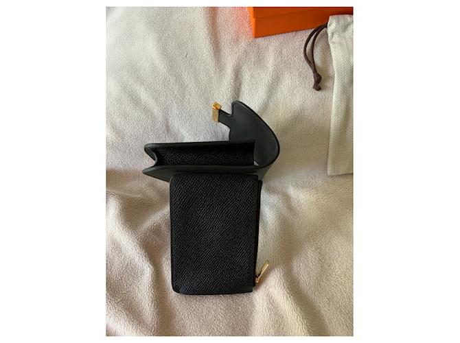 Hermès Compacto delgado Constance Negro - vista 7