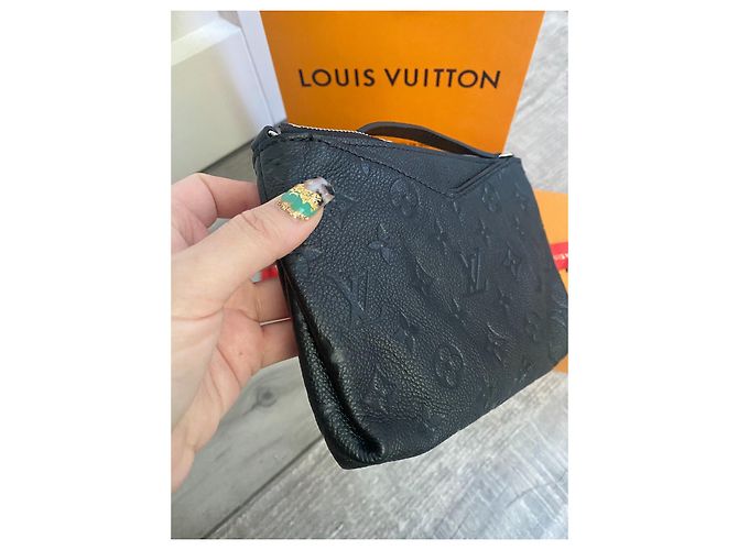 Louis Vuitton Pallas Impreinte Nero - vista 7
