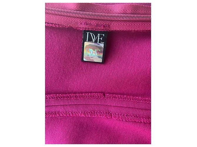 Diane Von Furstenberg DvF Alejetta Viskosestretchkleid Pink Lila - Ansicht 3
