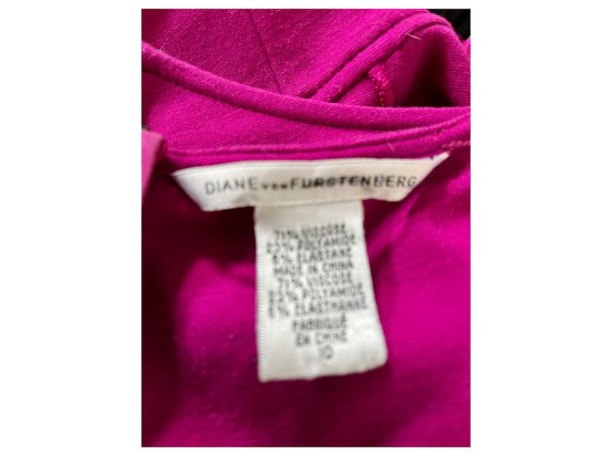 Diane Von Furstenberg DvF Alejetta Viskosestretchkleid Pink Lila - Ansicht 7