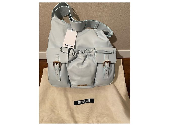 Borsa Jacquemus in pelle beige - vista 2