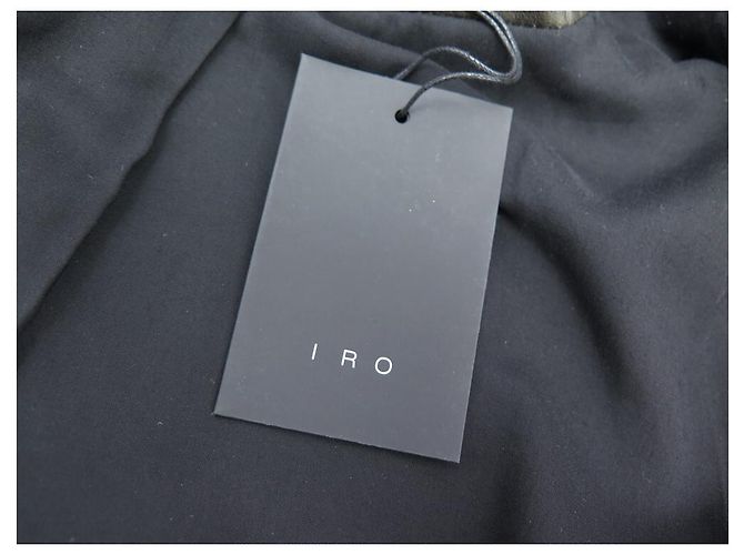 NEW JACKET JACKET IRO LEBON AVIATOR 34 XS GRAINED LEATHER JACKET - view 3