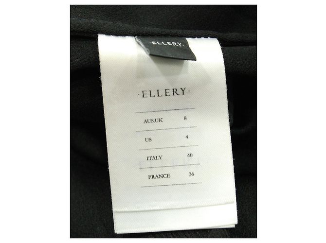 Top Ellery de Acetato Negro - vista 5