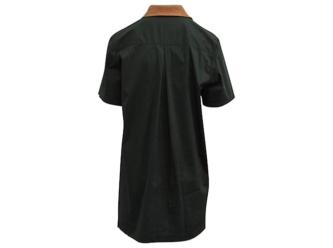 VESTIDO Staud Switch de algodón negro - vista 4