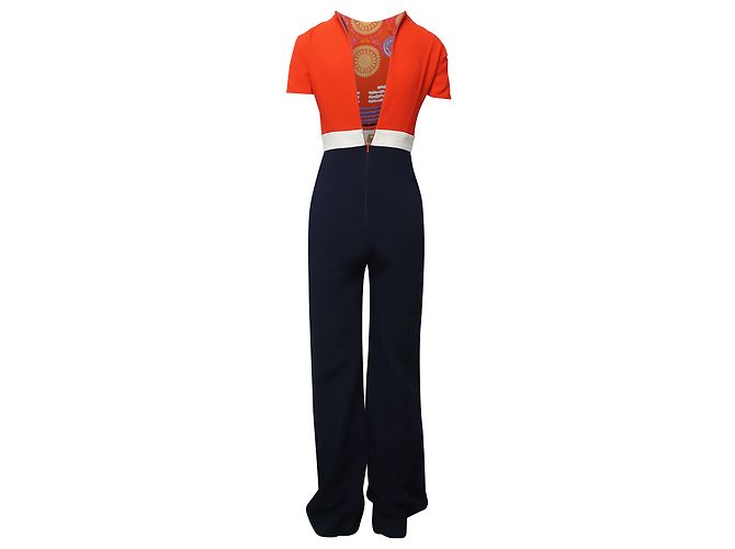 Peter Pilotto Embroidered Jumpsuit in Multicolor Polyamide - view 2