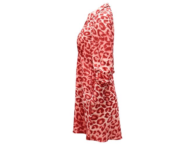 Robe Kate Spade Panthera en polyester et viscose à imprimé animal - vue 2