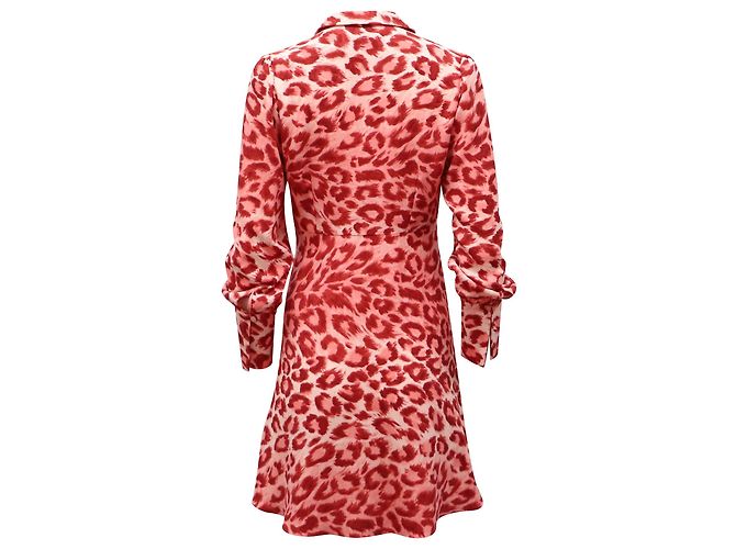 Robe Kate Spade Panthera en polyester et viscose à imprimé animal - vue 3