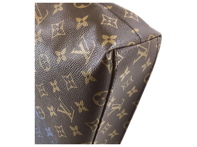 Borse Louis Vuitton Cabas Mezzo Marrone - vista 7
