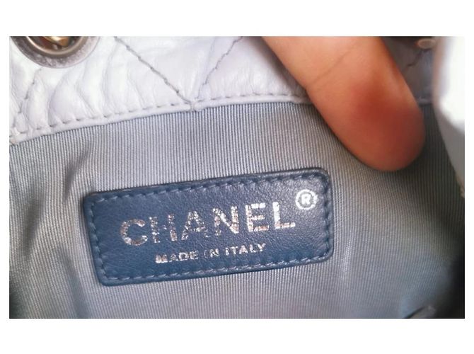 Chanel chael gabrielle rucksack Hellblau - Ansicht 4