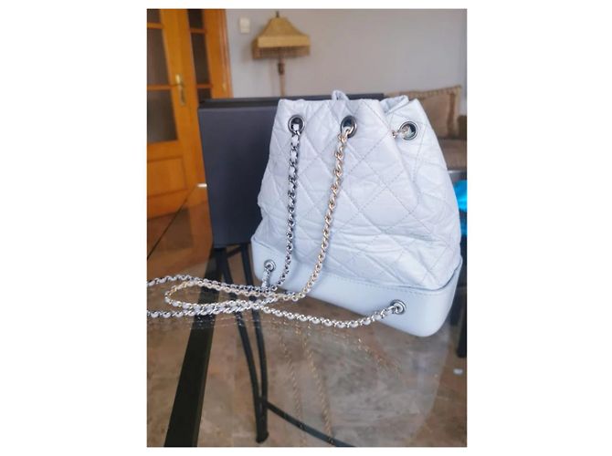 Chanel chael gabrielle rucksack Hellblau - Ansicht 6