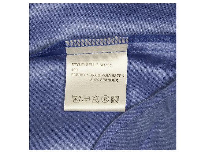 Autre Marque S'NOB roxo acima do joelho vestido sem mangas tamanho M - vista 4