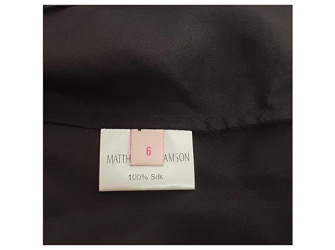 Vestido de seda Matthew Williamson Multicolor - vista 6