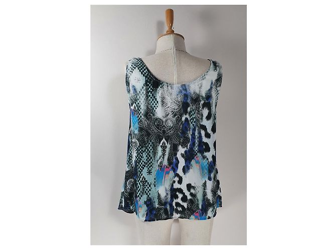 Gestuz Tank Top Viscose Multi Color Size 36 Multiple colors - view 3