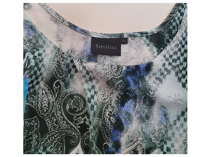 Gestuz Tank Top Viscose Multi Color Size 36 Multiple colors - view 4