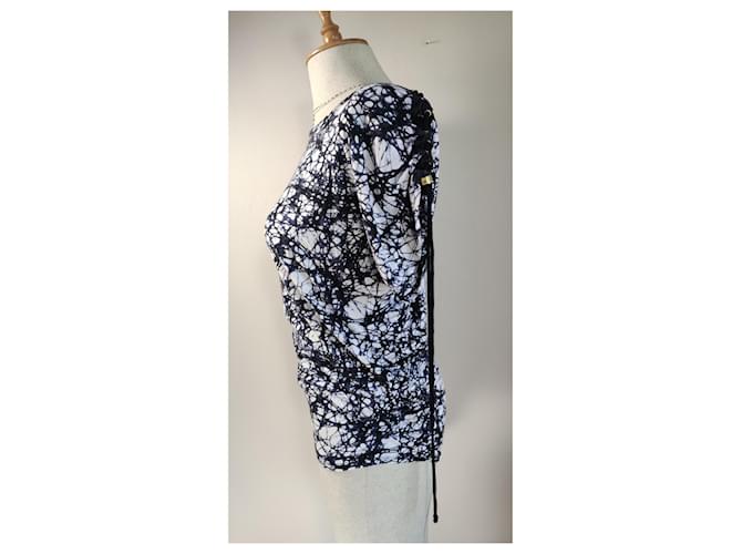 Camicetta Michael Kors in Rayon ed Elastan Multicolore - vista 3