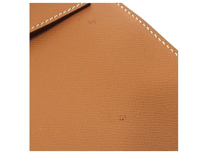 Hermès Hermes Brown Epsom Kelly Depeches Marrone - vista 10