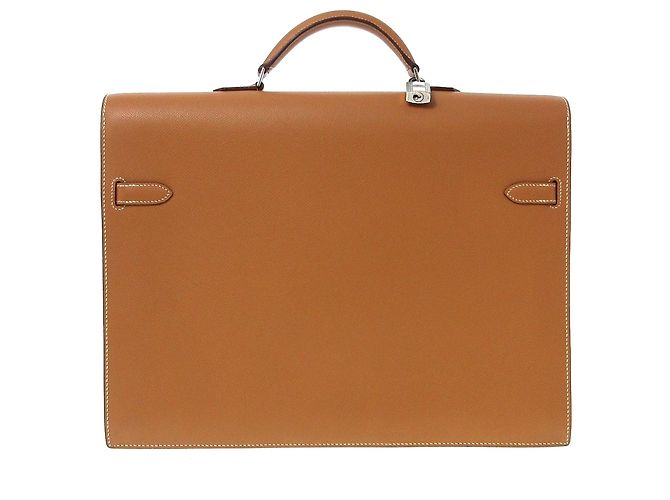 Hermès Hermes Brown Epsom Kelly Depeches Marrone - vista 3