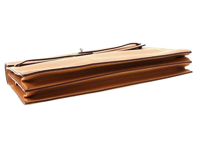 Hermès Hermes Brown Epsom Kelly Depeches Marrone - vista 4