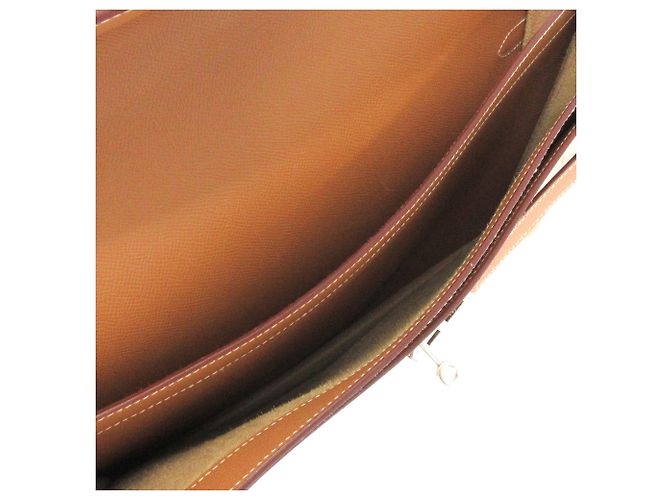 Hermès Hermes Brown Epsom Kelly Depeches Marrone - vista 5