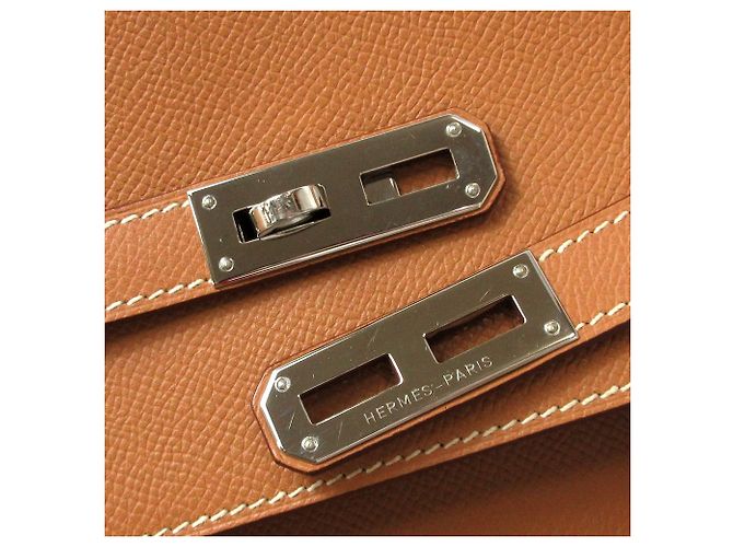 Hermès Hermes Brown Epsom Kelly Depeches Marrone - vista 8