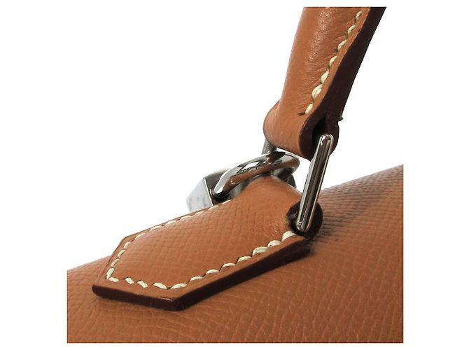 Hermès Hermes Brown Epsom Kelly Depeches Marrone - vista 9