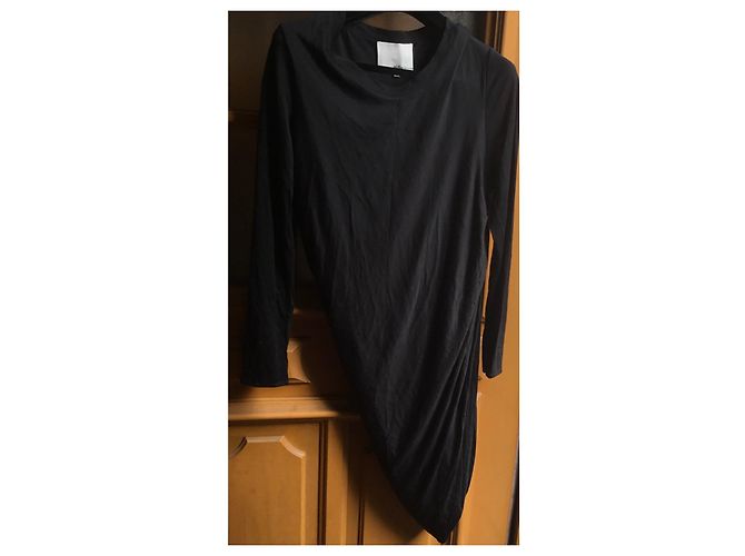 3.1 Phillip Lim Kleid aus schwarzer Seide - Ansicht 2