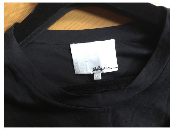 3.1 Phillip Lim Kleid aus schwarzer Seide - Ansicht 4