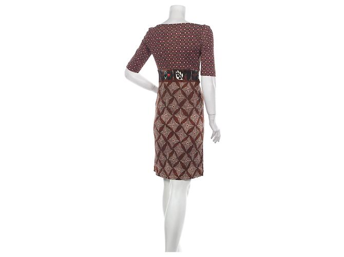 Maliparmi Kleid aus Viscose Mehrfarben - Ansicht 2