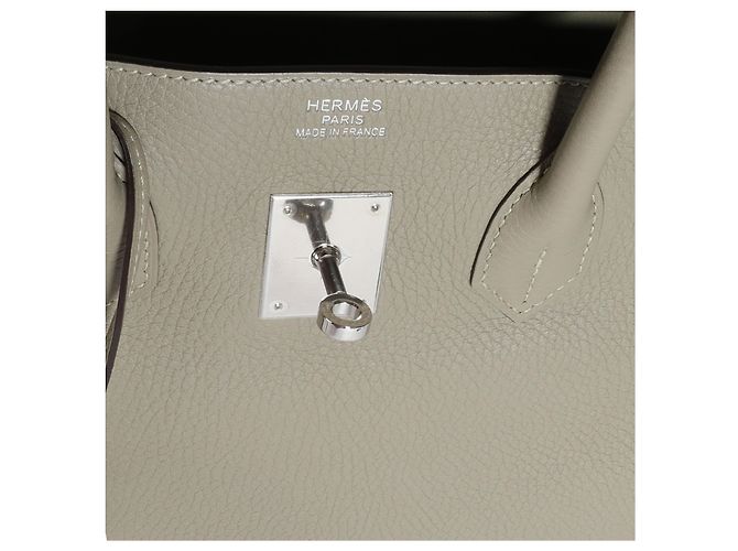 Hermès Sauge Clemence Birkin 35 PHW - vista 5