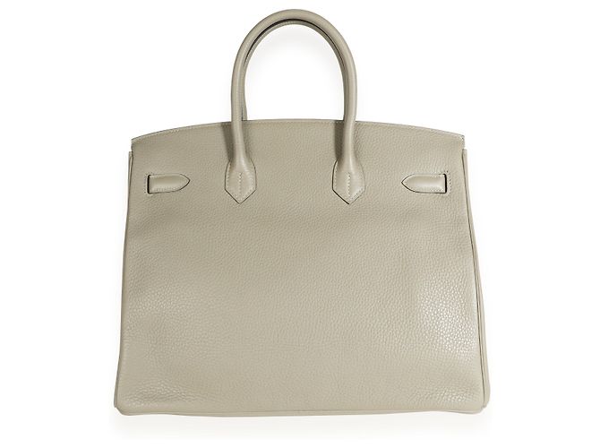 Hermès Sauge Clemence Birkin 35 PHW - vista 7