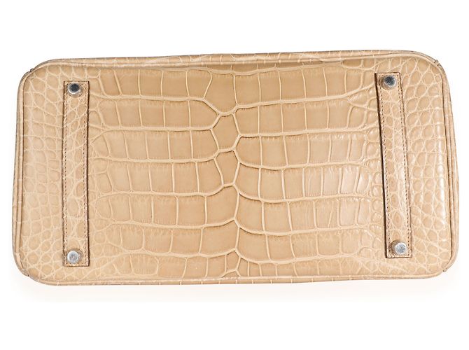 Hermès Hermes Poussiere Matt Alligator Birkin 35 PHW Fleisch - Ansicht 2