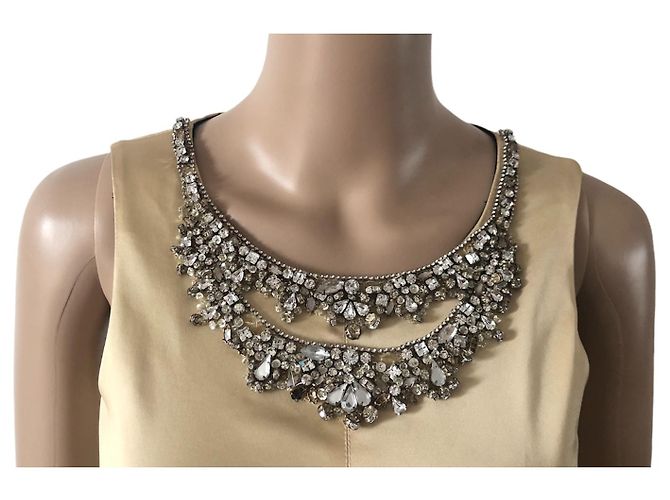 Dolce & Gabbana Abito Dolce Gabbana Oro e strass - vista 10