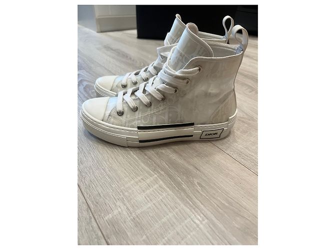Zapatillas Dior B23 blancas de tela Blanco - vista 2