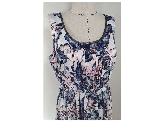 Vera Wang Simply Kleid Polyester Mehrfarbig Größe L Mehrfarben - Ansicht 2