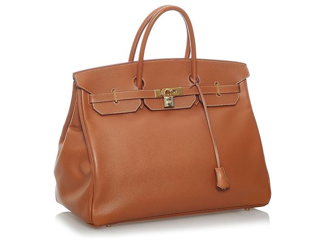 Hermès Hermes Brown Epsom Birkin 40 Marrone - vista 2